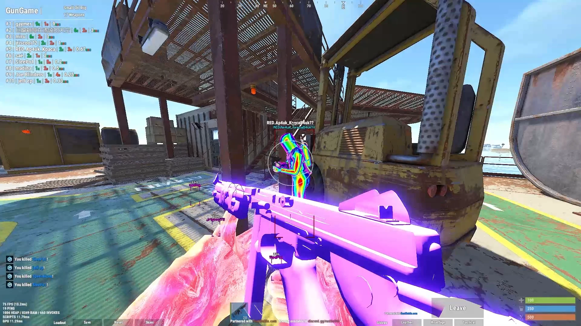 Disconnect Rust Internal Cheat