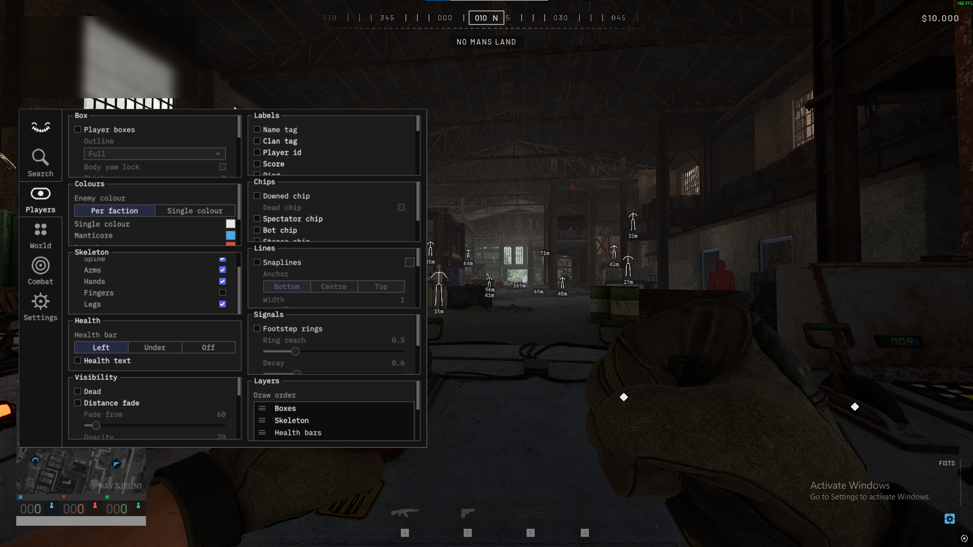 Wardogs Cheats - Bullet TP, Aimbot, ESP, Wallhacks & more